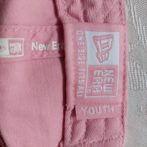 New Era Youth Toronto Raptors Hat NBA Adjustable Cap, Pink - Picture 2 of 5
